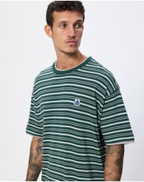 X-Large - Stripe Layer Gorilla Fit Tee