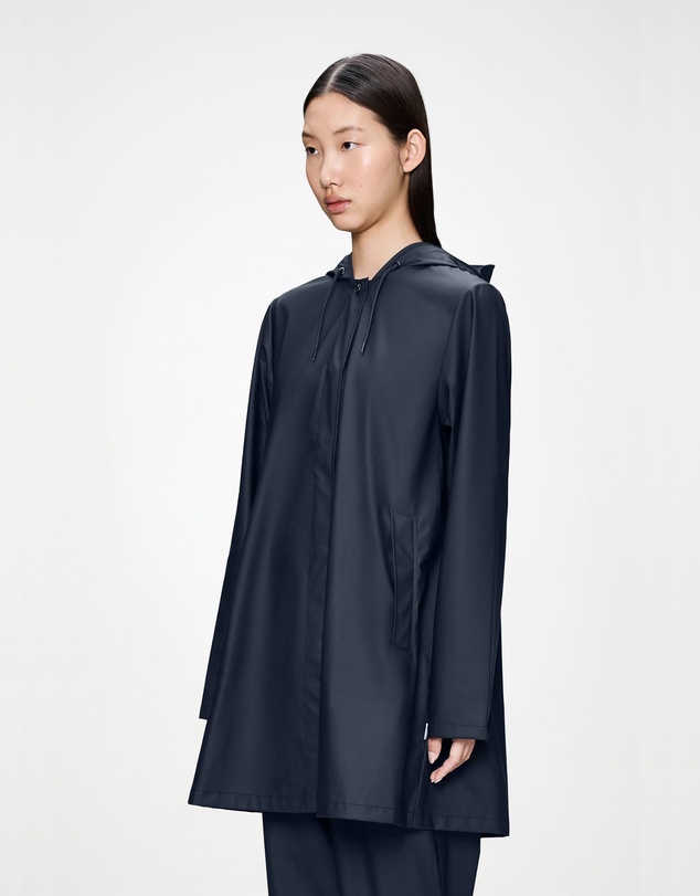 RAINS - A-Line Women's Jacket Navy