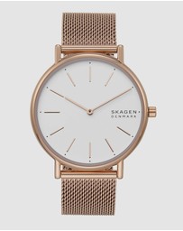 Skagen - Signatur Rose Gold Tone Analogue Watch