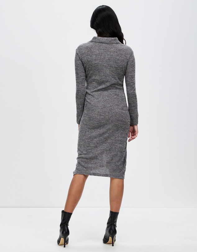 KAJA Clothing - LS Winter Zosia Dress with Collars