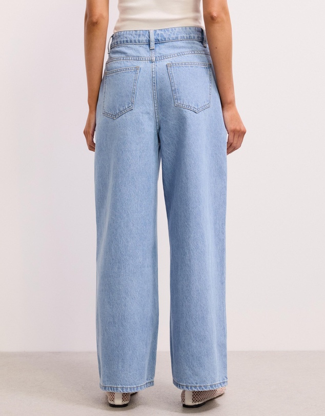 The Fated - Sarah Cropped Straight Wide Jeans
