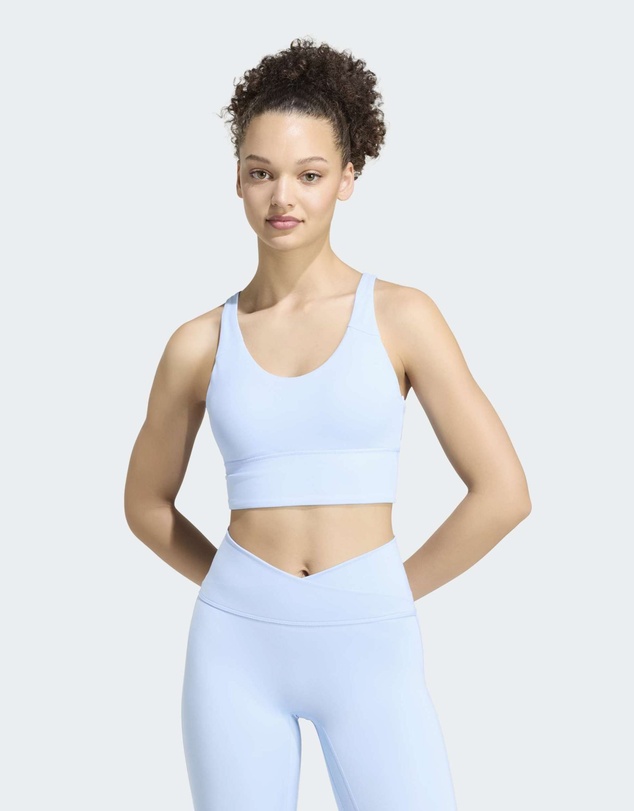 adidas Performance - 3 Stripes Studio All Me Light Support Bra Womens