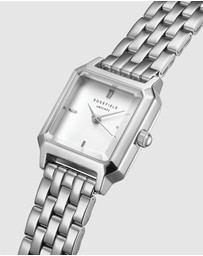 Rosefield - The Boxelle 24.5mm Silver-Tone Bracelet Watch