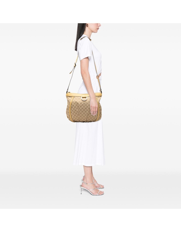 Pre-Loved by Azura Reborn - Pre-Loved GG Canvas Abbey D Ring Crossbody