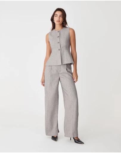 Forcast - Nevada Herringbone Pants