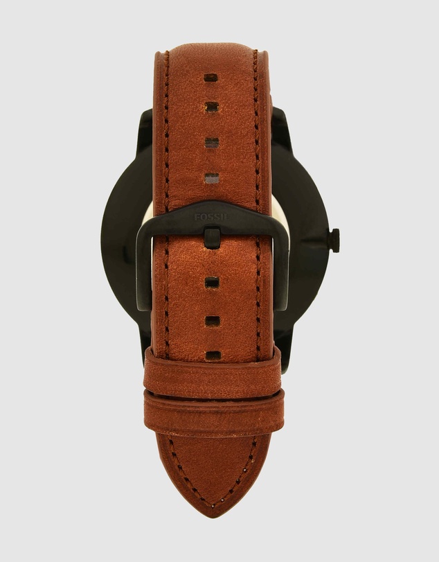 Fossil - The Minimalist 3H Brown Analogue Watch
