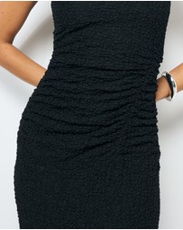 AERE - Raven Lace Jersey Maxi Dress