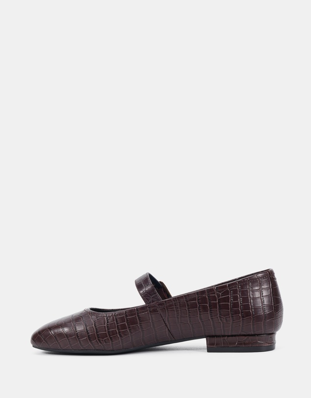 Clarks - Maria Brown Croc