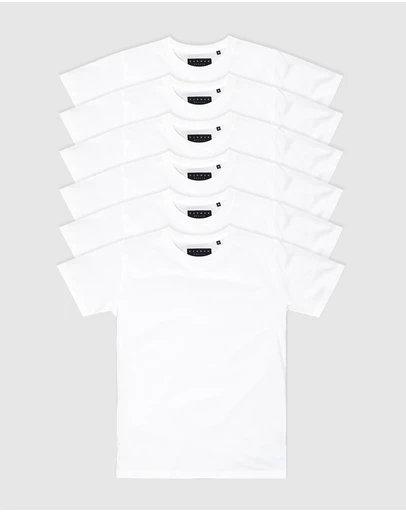 Xander - 6-Pack Blanc Tee