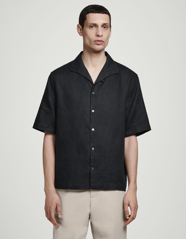 COS - Linen Short-Sleeved Shirt