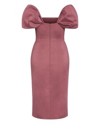 City Chic - Elyse Off Shoulder Midi Dress