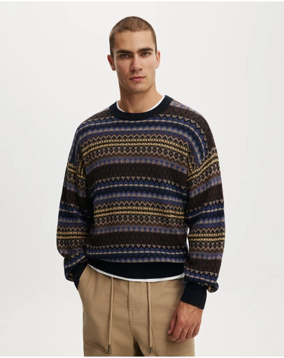 Cotton On - Box Fit Crew Knit