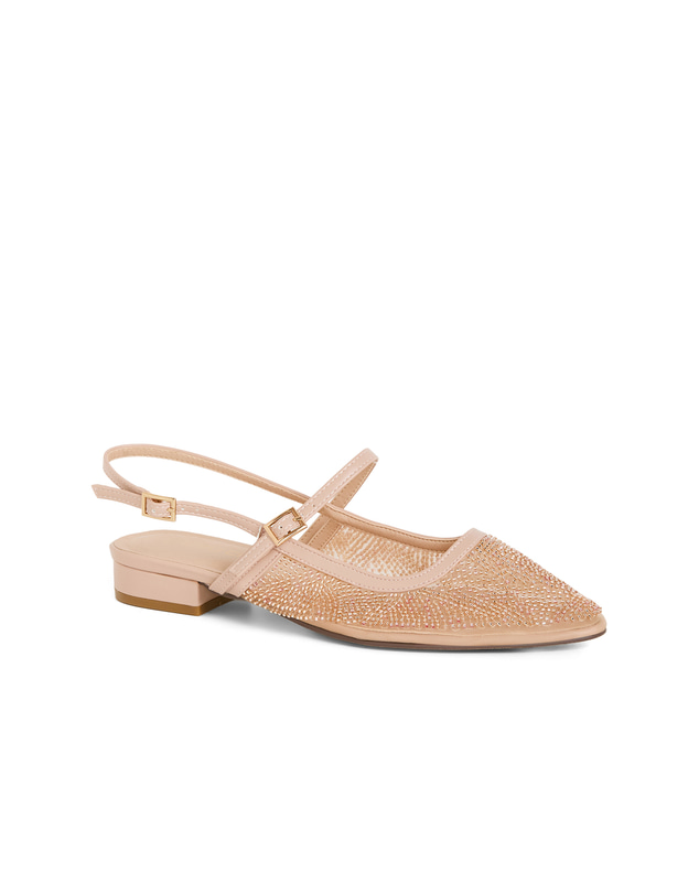 City Chic - WIDE FIT Lily Bead Flat