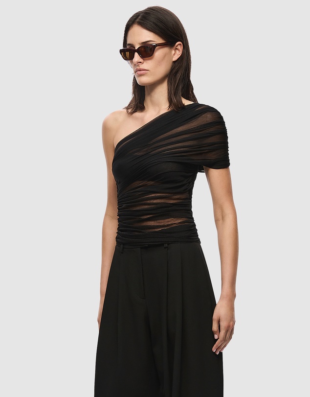 MISHA - Interwoven Silk Top