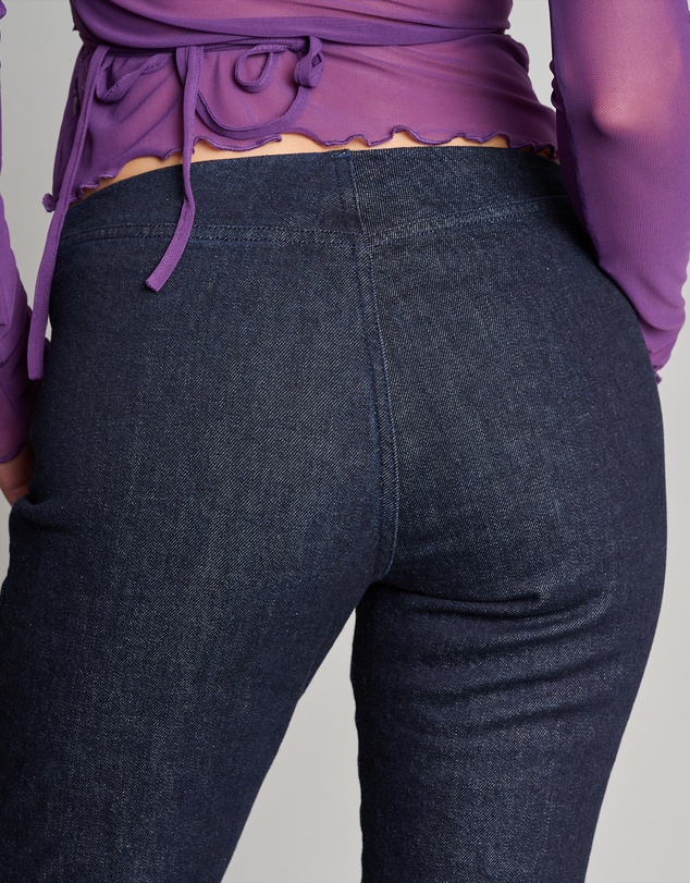 Love and Nostalgia - Little Denim Trouser - Deep Ink Wash