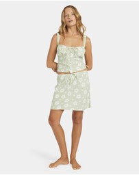 Roxy - Womens Blossom Bias Mini Skirt