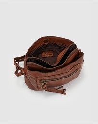 Evity - Ari Leather Tassel Crossbody Bag