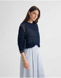 Oxford - Gaby Cotton Crew Neck