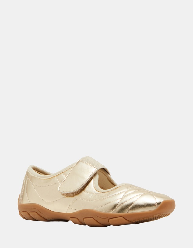 Steve Madden - Scooter Gold Sneakers