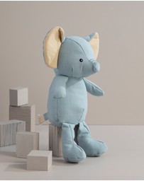 Living Textiles - Large Linen Animal - Eddie the Elephant
