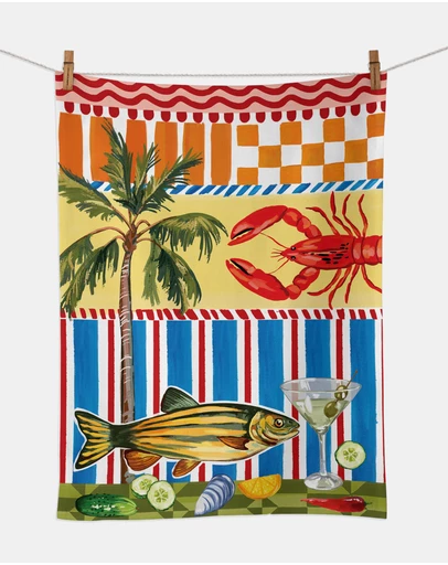 La La Land - Seaview Tea Towel