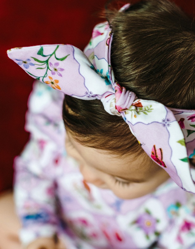 Fleur Harris - 'Days of Enchantment' Sweetie Headband in Lilac
