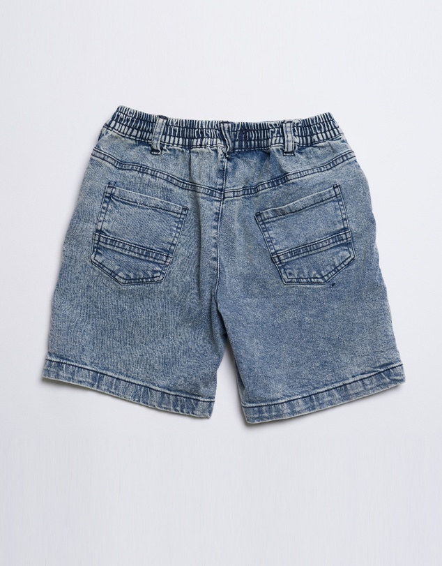 Stock & Co. - Axis Elastic Waist Stretch Denim Short - Youth