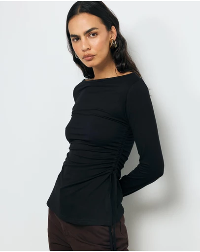 AERE - LS Tie Detail Top