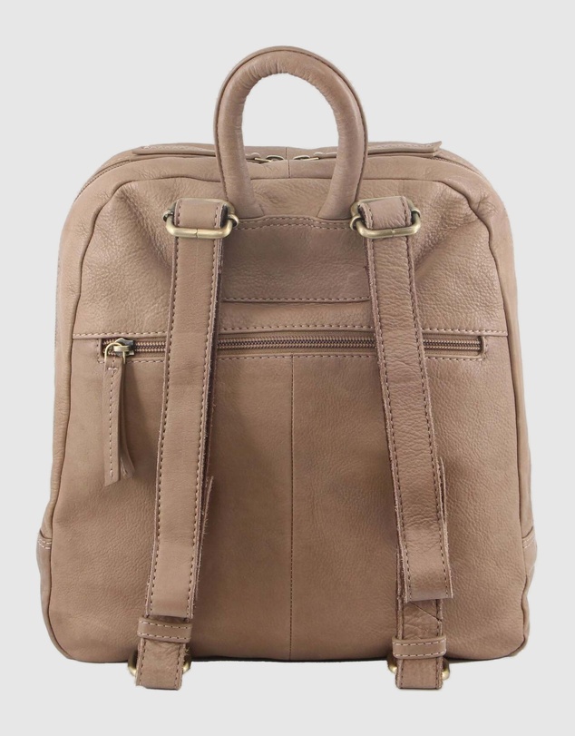 Pierre Cardin - Woven Leather Backpack