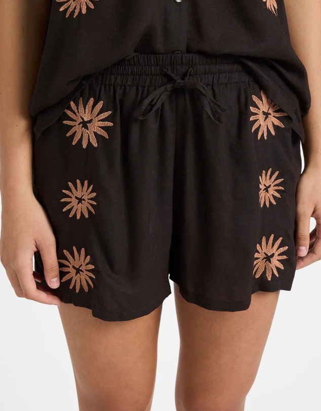 Volcom - Womens Florez Elastic Waist Shorts