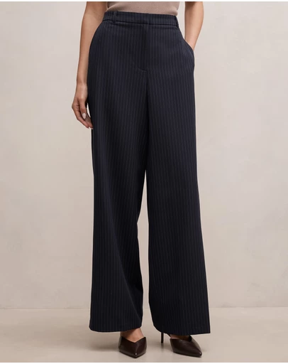 Forever New - Paloma Tall Pinstripe Wide Leg Pants