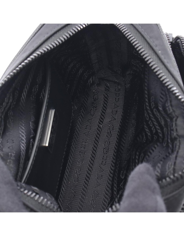Pre-Loved by Azura Reborn - Pre-Loved Re-Nylon and Saffiano Shoulder Bag