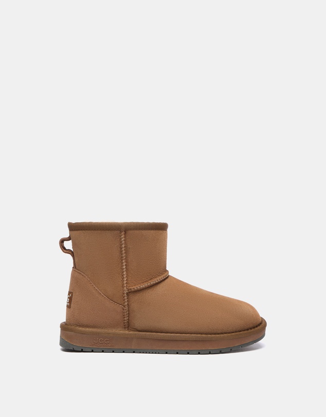 EVERAU - Australian Shepherd Ugg Mini Classic Sheepskin Upper UGG Boots