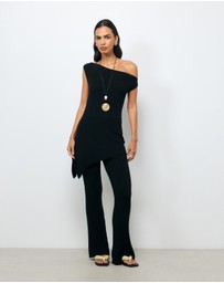 AERE - Ciela Textured Rib Knit Tunic
