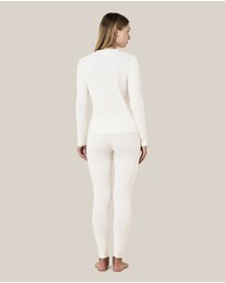 Papinelle - Olivia Pointelle Full Length Legging