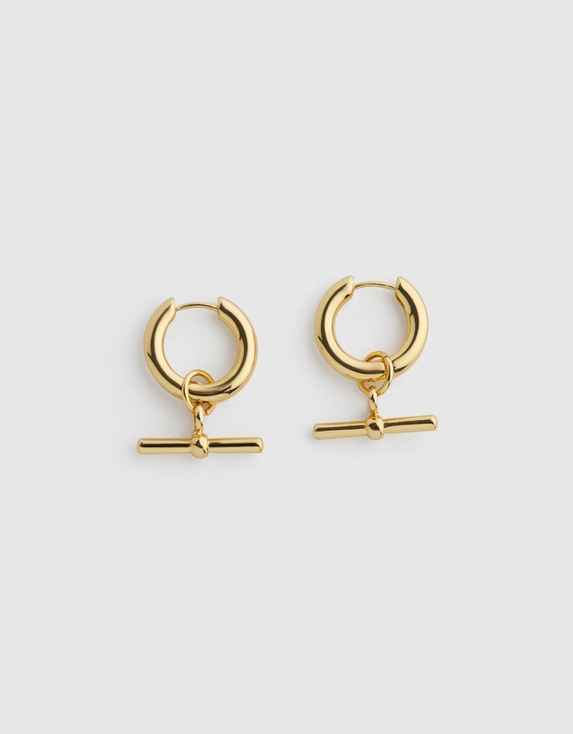 Oxford - Tiera T-Bar Earrings