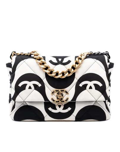 Pre-Loved by Azura Reborn - Pre-Loved Large Printed Silk 19 Flap