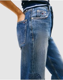 Tommy Jeans - Layla High Rise Slim Straight Jeans