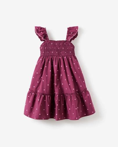 Cotton On Kids - Gigi Flutter Sleeve Dress