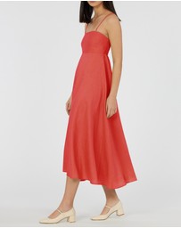 Amelius - Corinna Linen Midi Dress
