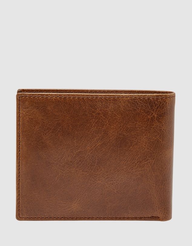 Fossil - Ryan Dark Brown Bifold Wallet