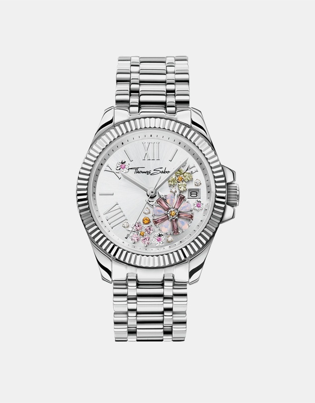 THOMAS SABO - Women's Watch Flowers From Pastel Coloured Stones
