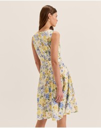 Review - Elba Floral Panelled Dress
