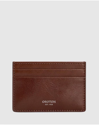 Oroton - Cecile CC Sleeve Veg Leather