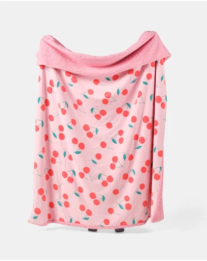 Linen House Kids - Cherrylicious Blanket