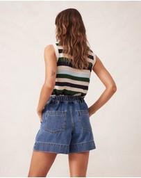Ceres Life - Billie Pleat Front Short