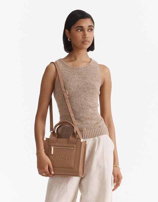 MIMCO - Patch Leather Mini Tote Bag