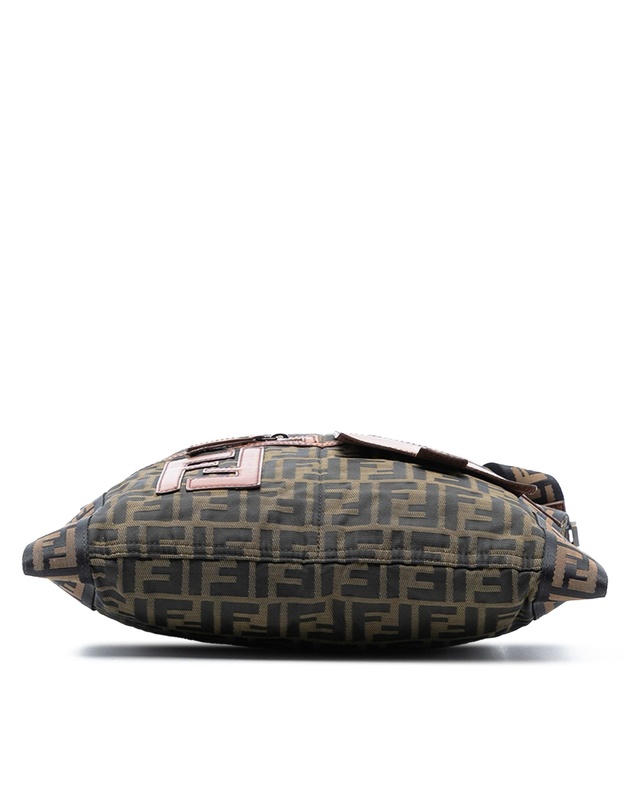 Pre-Loved by Azura Reborn - Pre-Loved Zucca Canvas FF Flat Messenger Bag