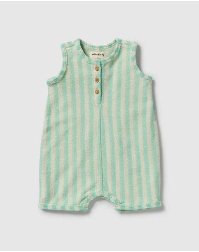Wilson & Frenchy - Organic Terry Growsuit - Babies