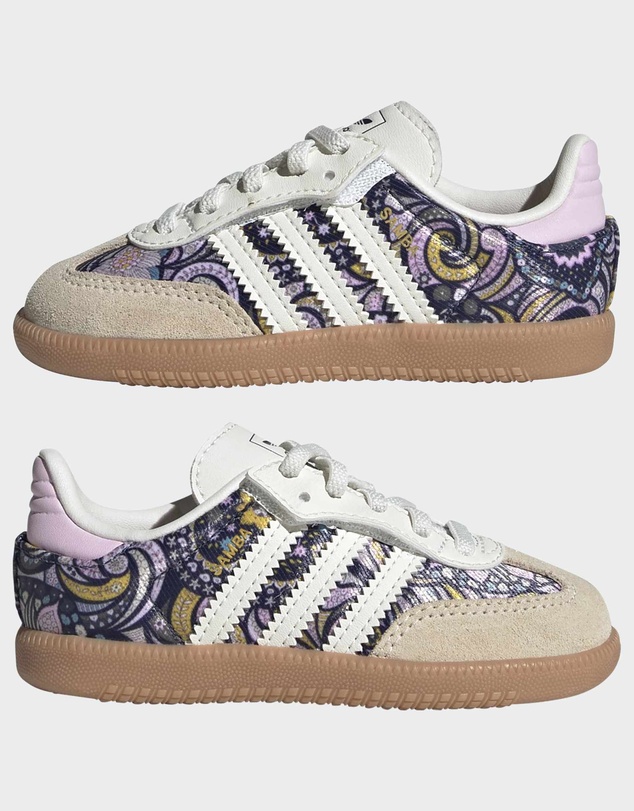adidas Originals - ADIDAS LIBERTY SAMBA OG COMFORT CLOSURE ELASTIC LACE SHOES Infants